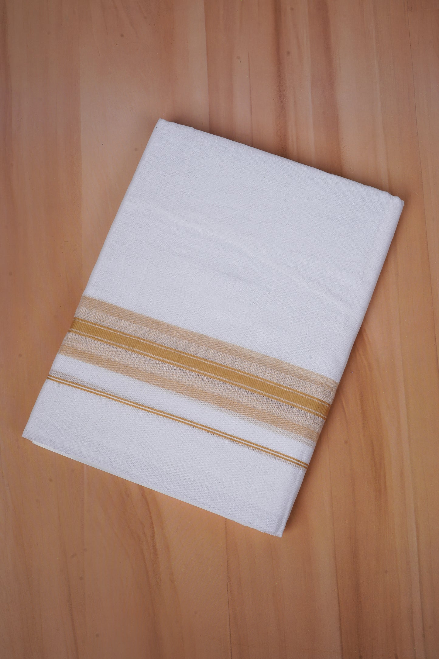 FCD-582 W/D DHOTI 3.80 MTR -Light Brown