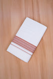 FCD-621 W/D DHOTI 3.80 MTR - L Brown