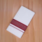 FCD-74 W/D DHOTI 3.80 MTR- Red