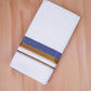 FCD-528 W/D DHOTI 3.80 MTR-Dark Blue