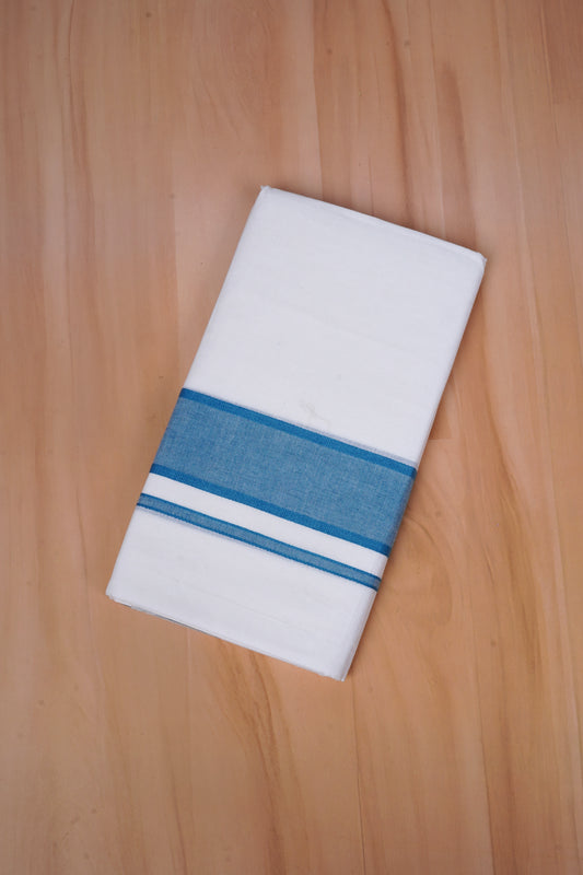 FCD-86 W/D DHOTI 3.80 MTR- Blue