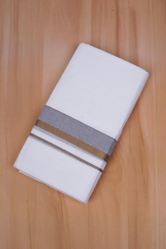 FCD-524 W/D DHOTI 3.80 MTR-Silver
