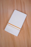FCD-48 W/D DHOTI 3.80 MTR-Gold Yellow