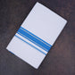 FD-167 W/D DHOTI 3.80 MTR-Blue