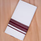 FCD-618 W/D DHOTI 3.80 MTR - Dark brown