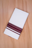 FCD-618 W/D DHOTI 3.80 MTR - Dark brown