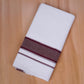 FCD-527 W/D DHOTI 3.80 MTR-Dark Violet