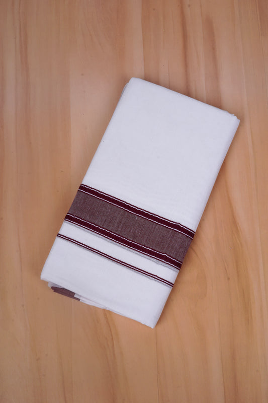 FCD-527 W/D DHOTI 3.80 MTR-Dark Violet