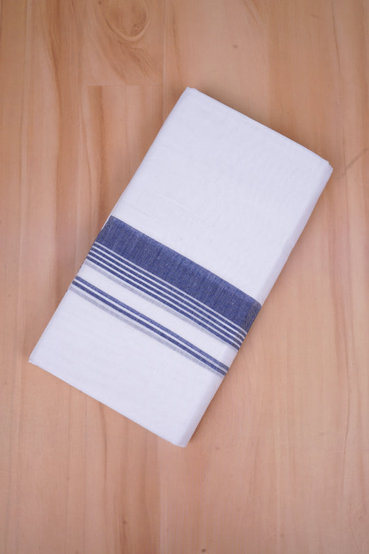 FCD-425 W/D DHOTI 3.80 MTR- Blue 3