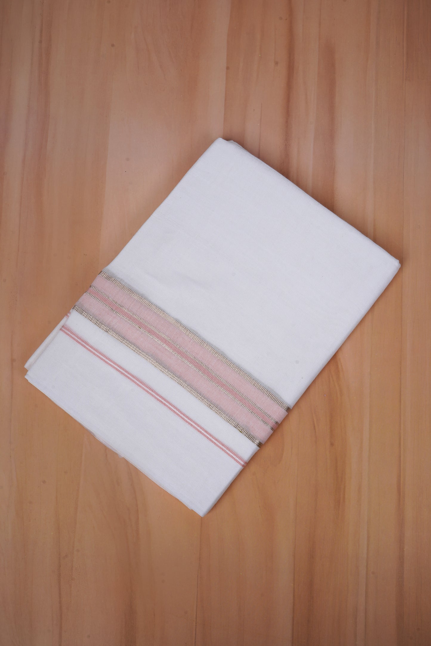 FCD-477 W/D DHOTI 3.80 MTR - Light Pink