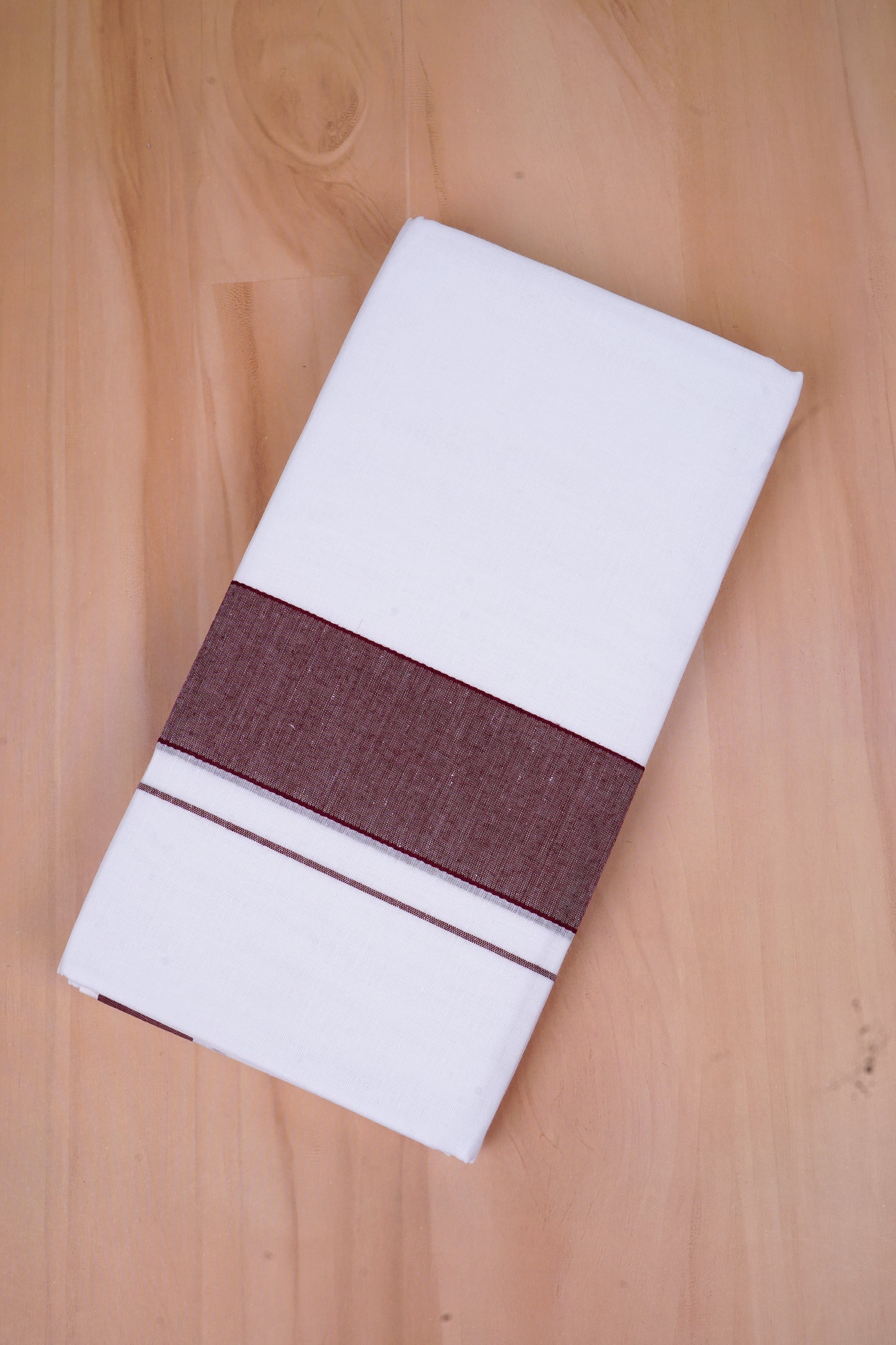 FCD-330 W/D DHOTI 3.80 MTR- Light Brown