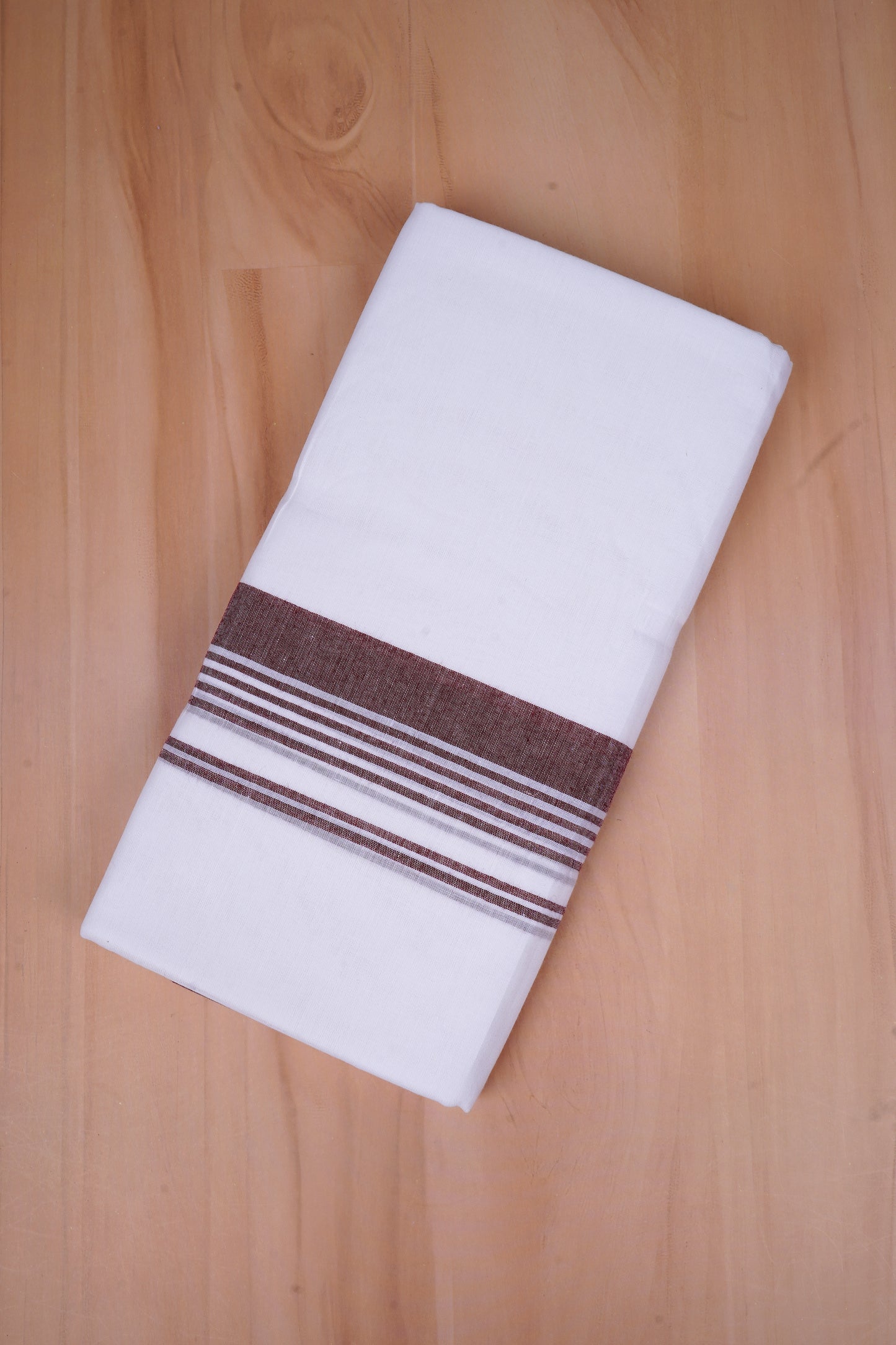 FCD-425 W/D DHOTI 3.80 MTR- Brown 2