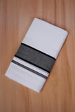 FCD-86 W/D DHOTI 3.80 MTR- Black