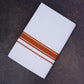 FD-167 W/D DHOTI 3.80 MTR-Brown