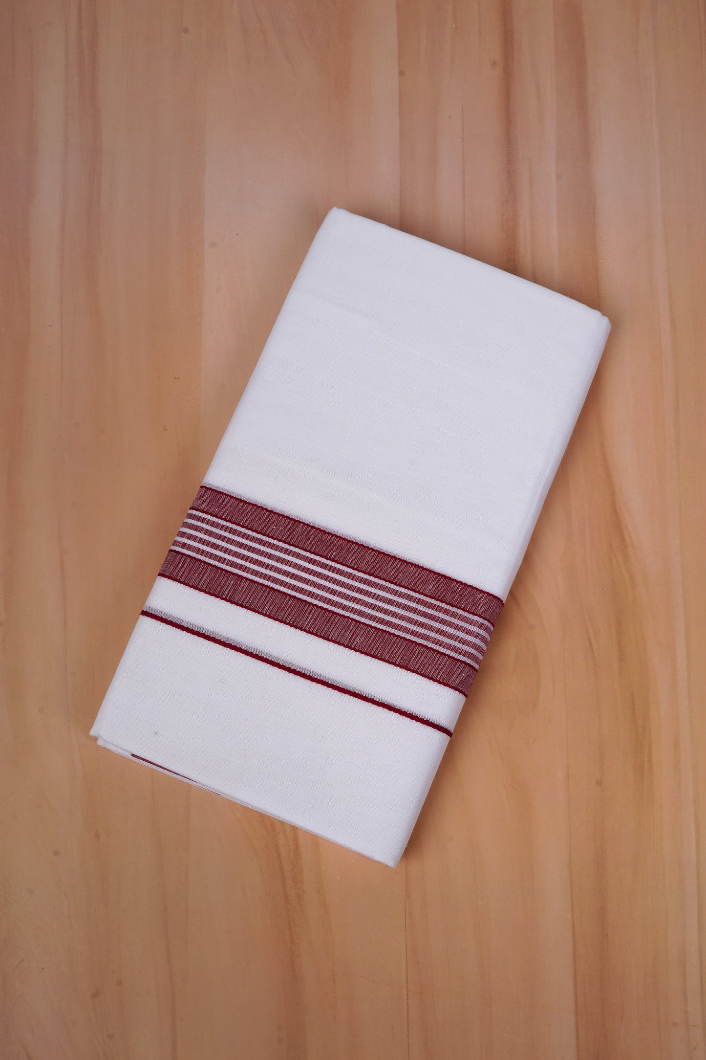 FCD-529 W/D DHOTI 3.80 MTR-Dark Maroon