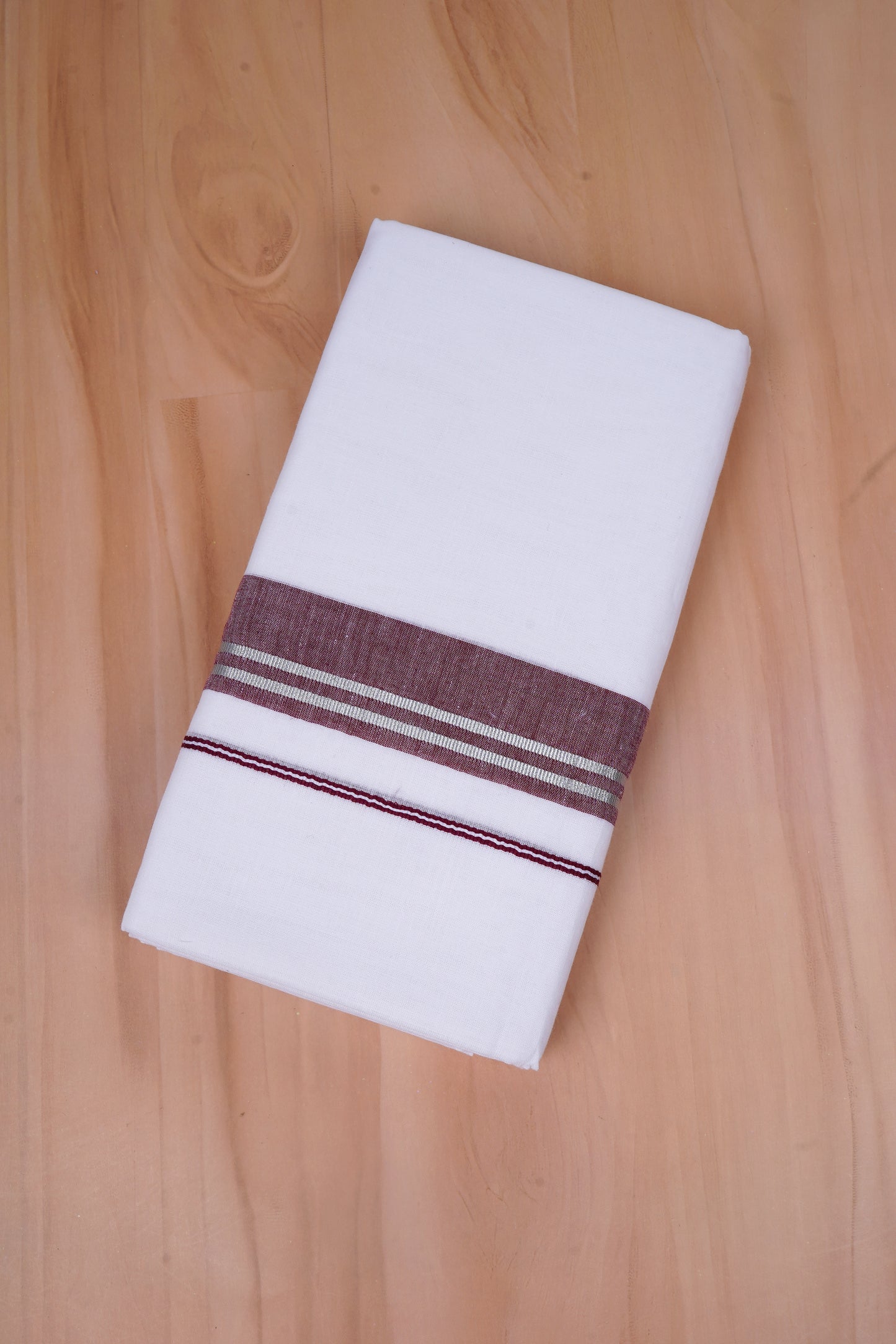 FCD-526 W/D DHOTI 3.80 MTR-Maroon