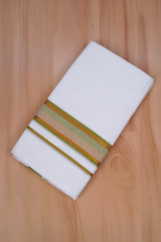 FCD-519 W/D DHOTI 3.80 MTR-Green