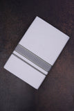 FD-137 W/D DHOTI 3.80 MTR-Gray