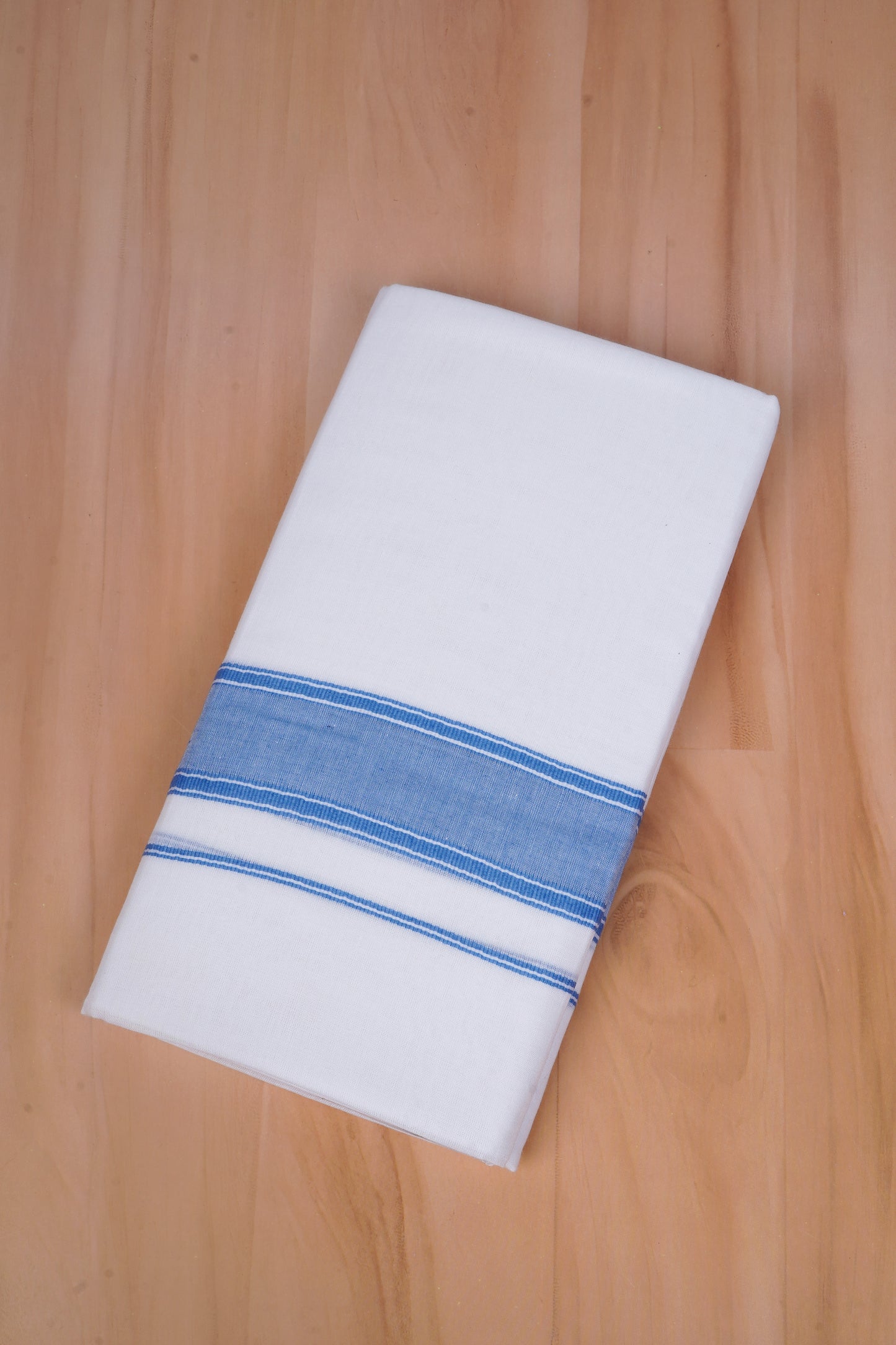 FCD-527 W/D DHOTI 3.80 MTR-Sky Blue