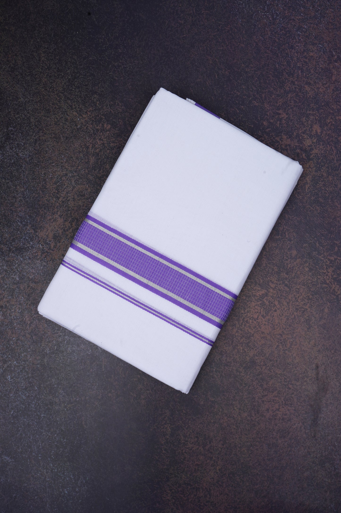 FD-167 W/D DHOTI 3.80 MTR-Purple