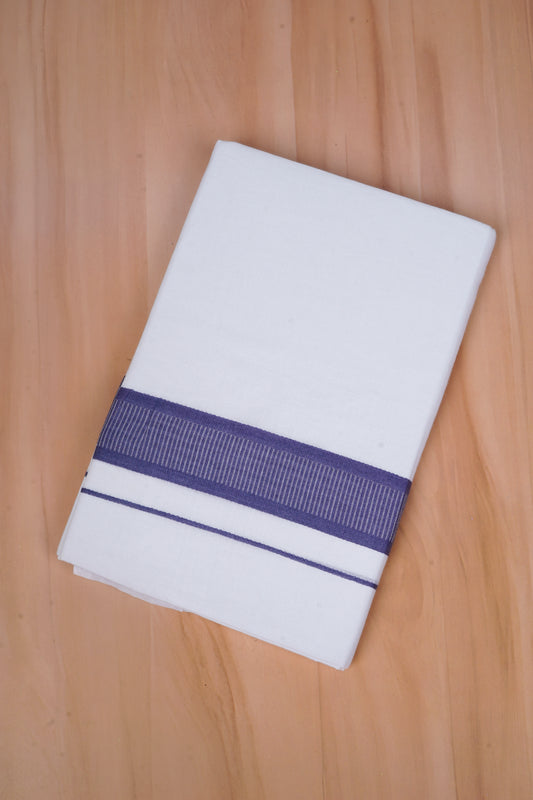 FCD-601 W/D DHOTI 3.80 MTR - Purple