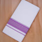 FCD-501 W/D DHOTI 3.80 MTR-Purple