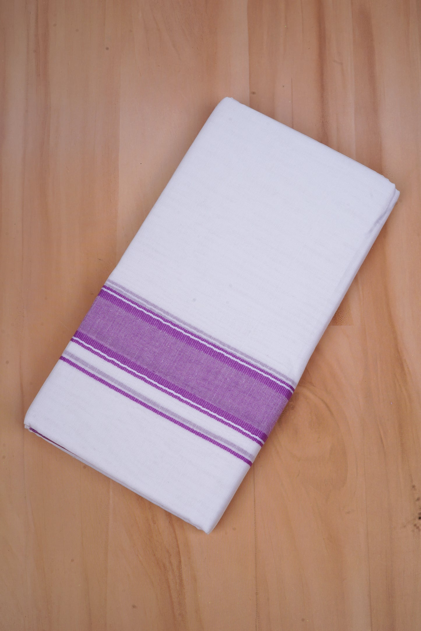 FCD-501 W/D DHOTI 3.80 MTR-Purple