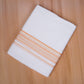 FCD-583 W/D DHOTI 3.80 MTR - Light Orange