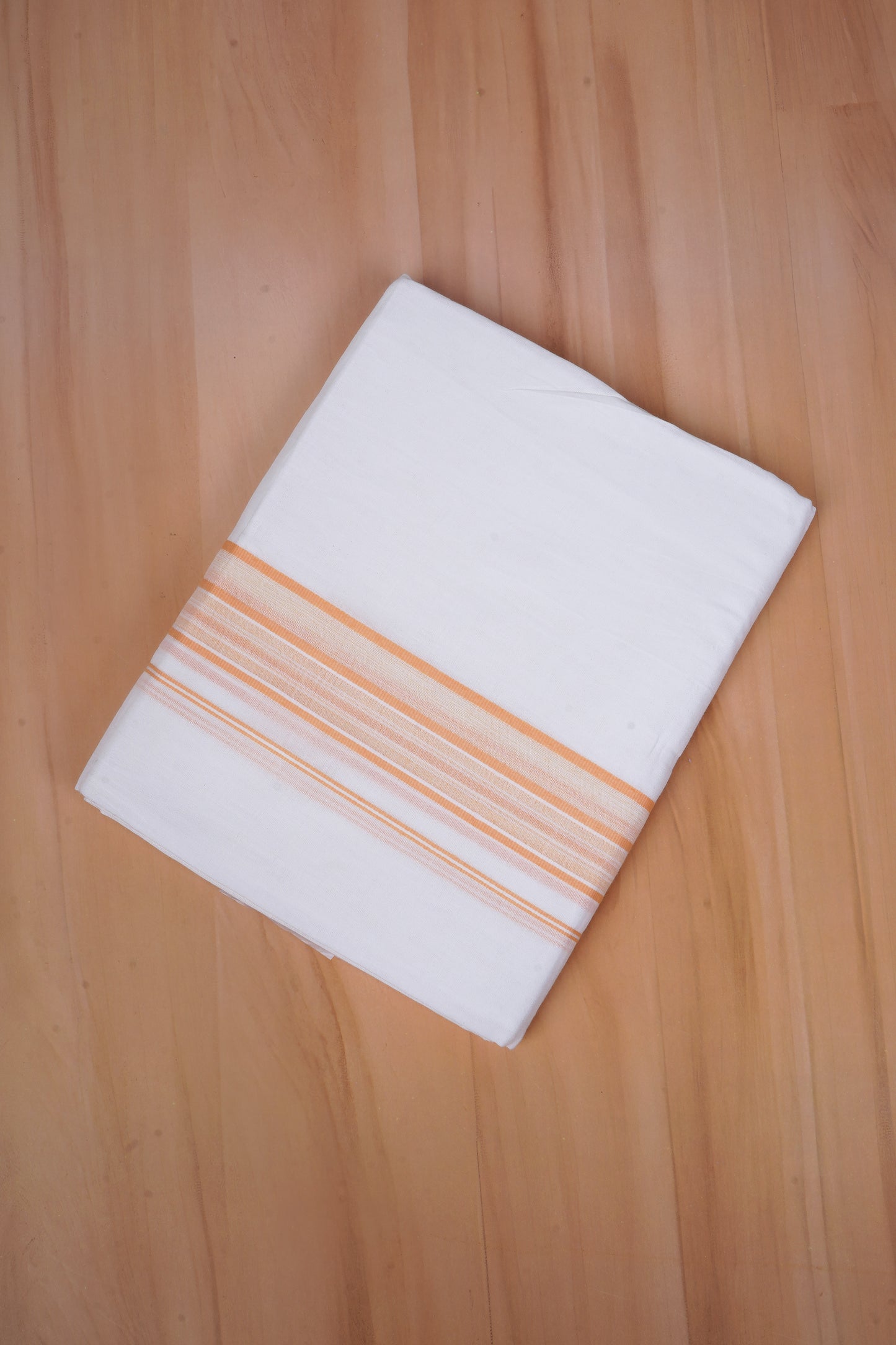 FCD-583 W/D DHOTI 3.80 MTR - Light Orange