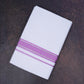 FD-167 W/D DHOTI 3.80 MTR-Pink