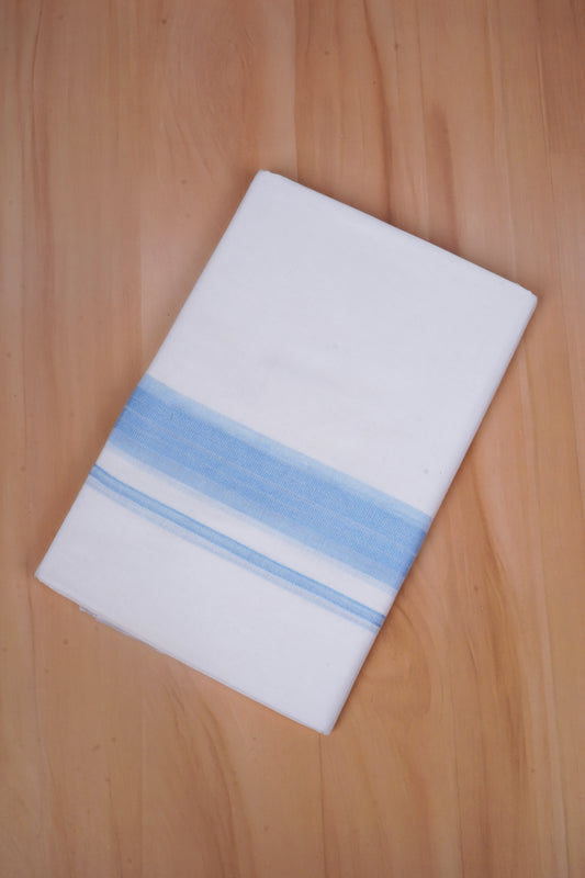 FCD-598 W/D DHOTI 3.80 MTR - Sky Blue