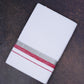 FD-168 W/D DHOTI 3.80 MTR-Red