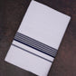FD-133 W/D DHOTI 3.80 MTR-Dark Blue