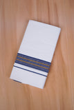 FCD-530 W/D DHOTI 3.80 MTR-Navy Blue