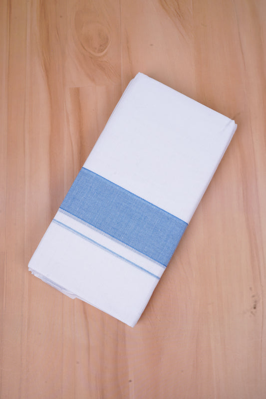 FCD-330 W/D DHOTI 3.80 MTR- Blue