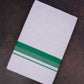 FD-155 W/D DHOTI 4.00 MTR-Dark Green