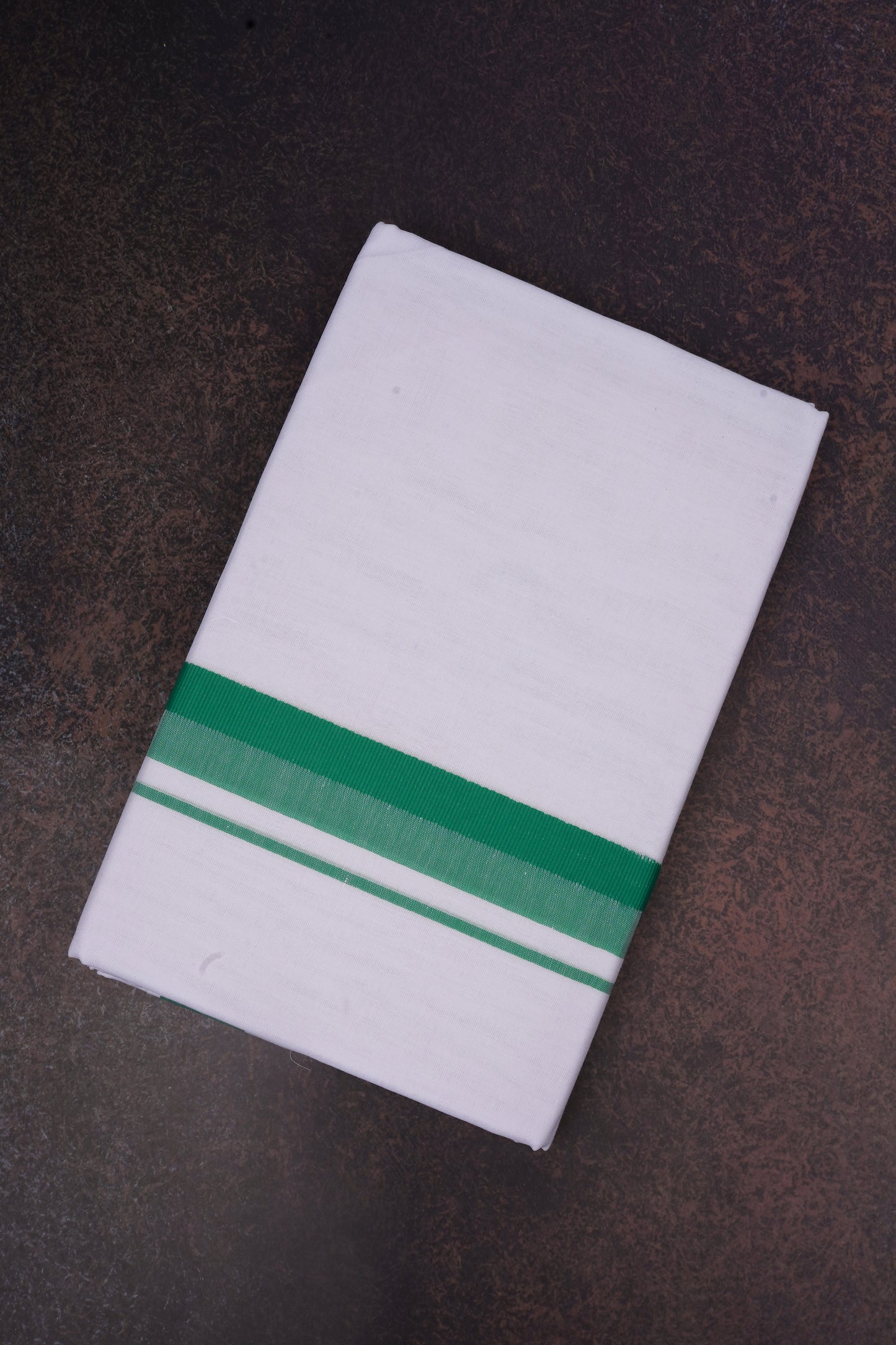 FD-155 W/D DHOTI 4.00 MTR-Dark Green