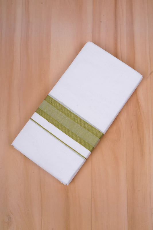 FCD-391 W/D DHOTI 3.80 MTR-Olive green