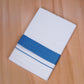 FCD-596 W/D DHOTI 3.80 MTR - Blue