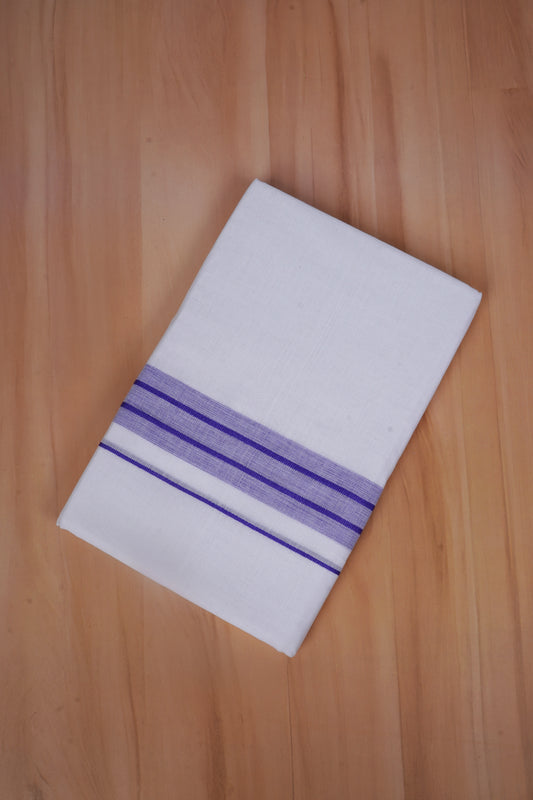 FCD-567 W/D DHOTI 3.80 MTR - Blue