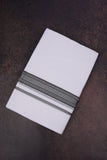 FD-166 W/D DHOTI 3.80 MTR-Gray