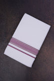 FD-137 W/D DHOTI 3.80 MTR-Pink