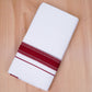 FCD-523 W/D DHOTI 3.80 MTR-Dark Red