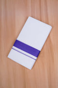 FCD-614 W/D DHOTI 3.80 MTR - Blue