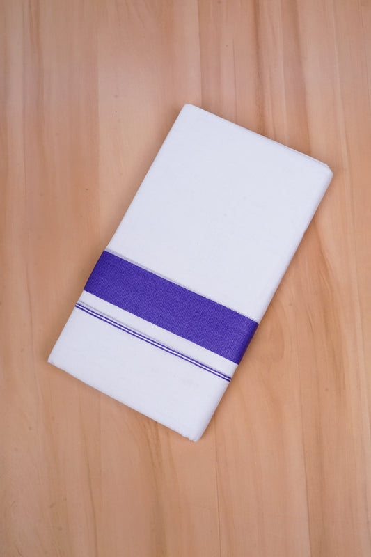 FCD-614 W/D DHOTI 3.80 MTR - Blue