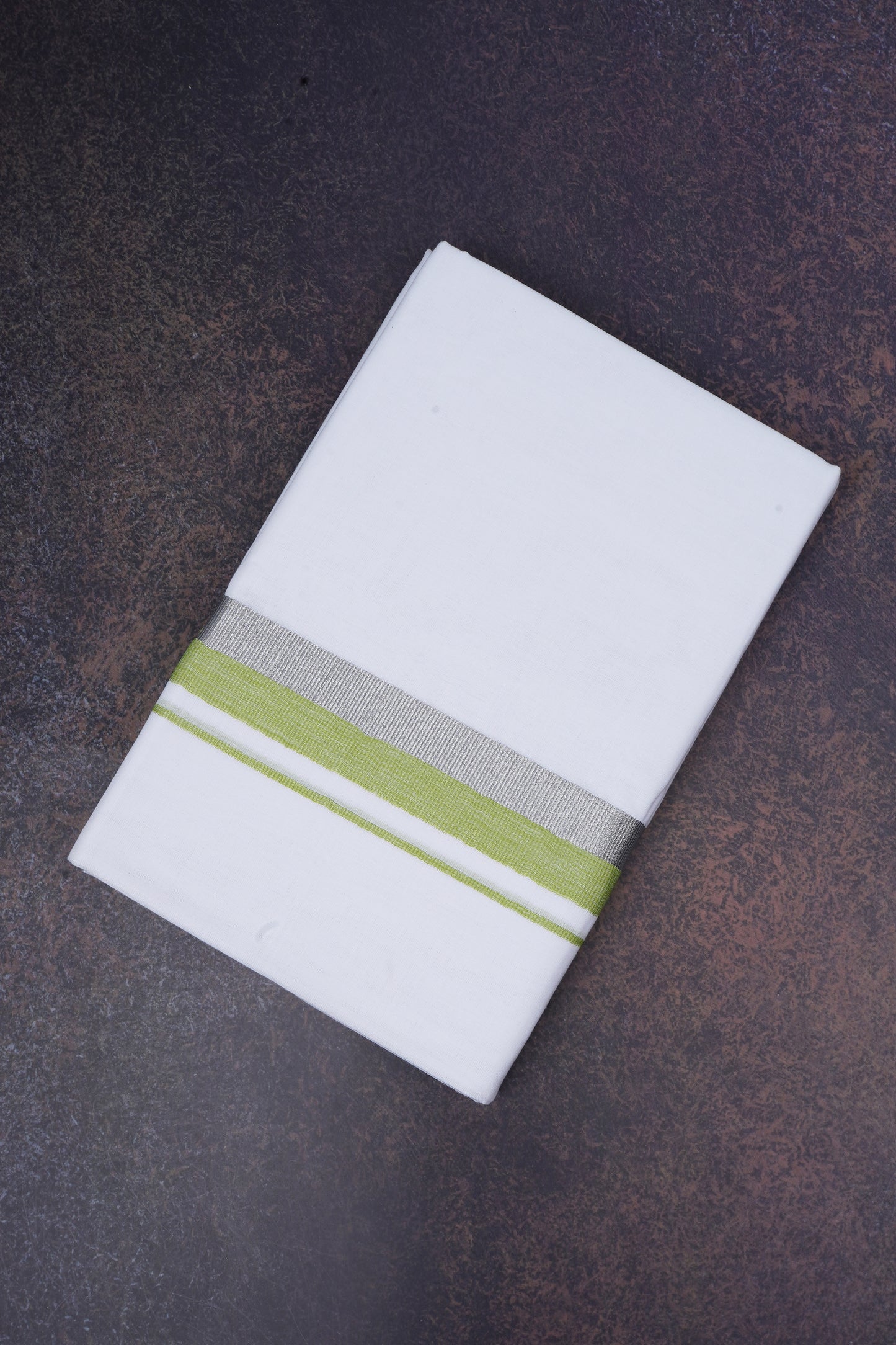 FD-168 W/D DHOTI 3.80 MTR-Green