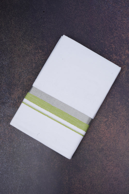 FD-168 W/D DHOTI 3.80 MTR-Green