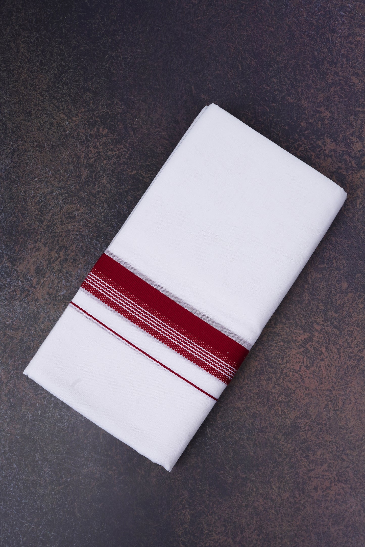 FCD-362 W/D DHOTI 3.80 MTR-Maroon