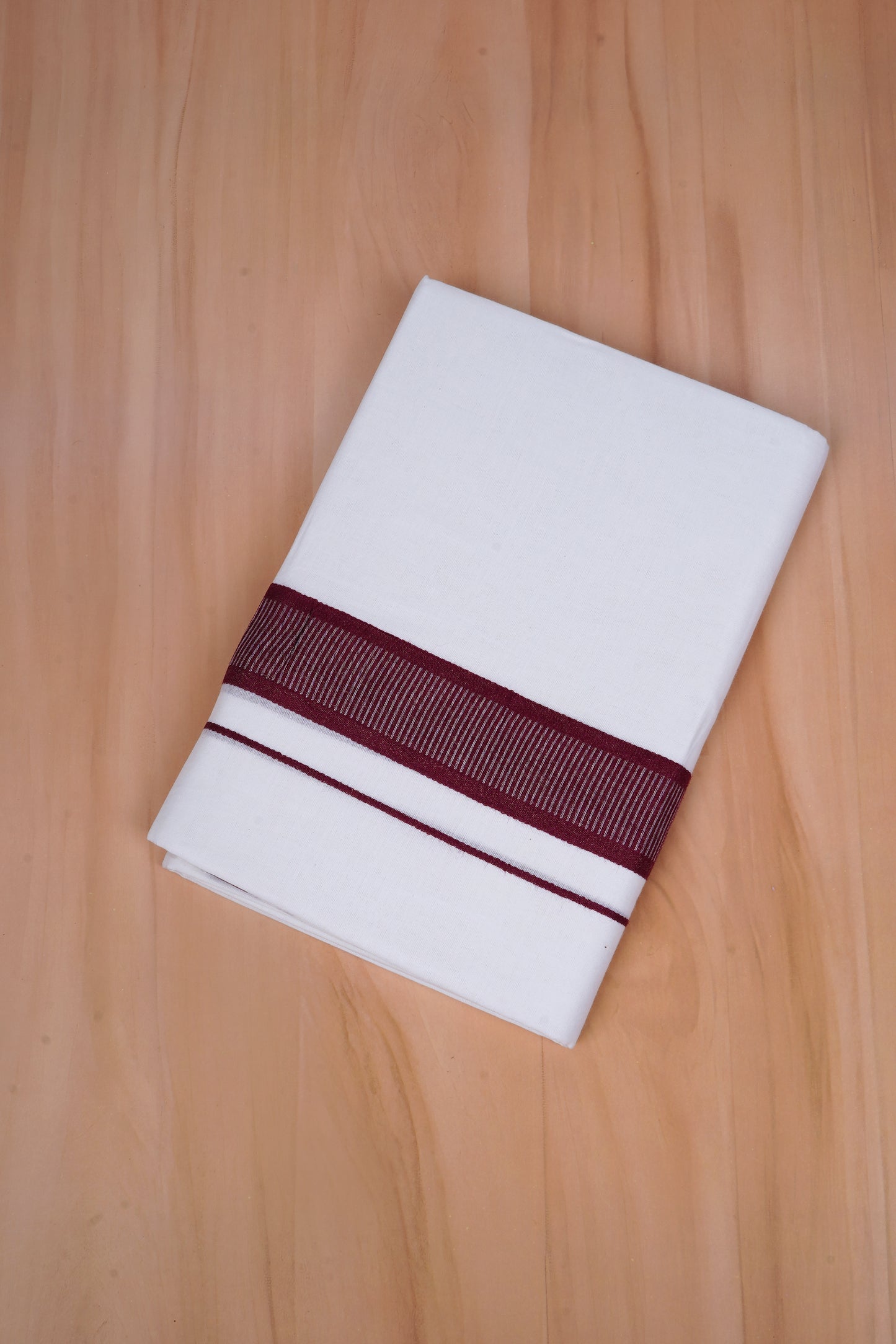 FCD-601 W/D DHOTI 3.80 MTR - Maroon