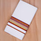 FCD-519 W/D DHOTI 3.80 MTR-Dark Maroon